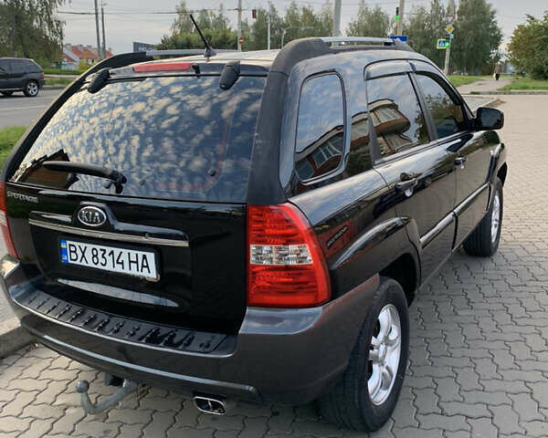 Черный Киа Sportage, объемом двигателя 1.98 л и пробегом 220 тыс. км за 7900 $, фото 5 на Automoto.ua