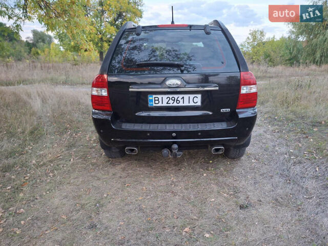 Черный Киа Sportage, объемом двигателя 2.7 л и пробегом 261 тыс. км за 8500 $, фото 3 на Automoto.ua