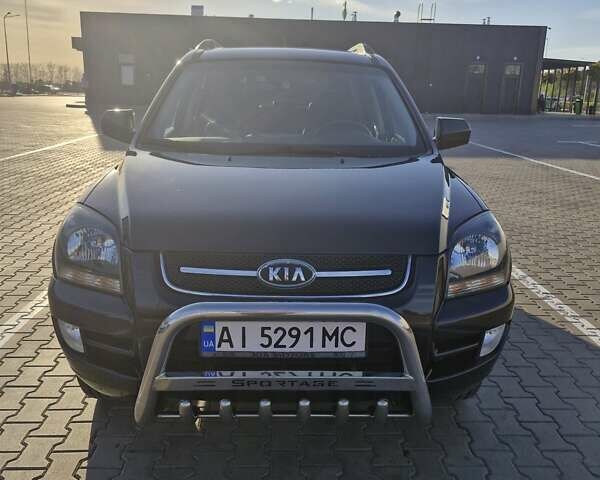 Черный Киа Sportage, объемом двигателя 2 л и пробегом 202 тыс. км за 8300 $, фото 6 на Automoto.ua