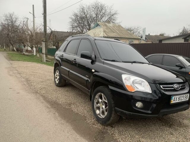 Черный Киа Sportage, объемом двигателя 2 л и пробегом 315 тыс. км за 6900 $, фото 5 на Automoto.ua