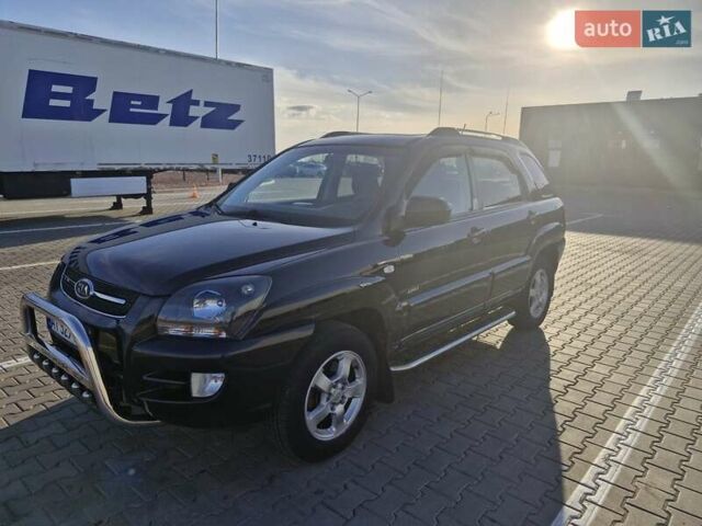 Черный Киа Sportage, объемом двигателя 2 л и пробегом 202 тыс. км за 8300 $, фото 7 на Automoto.ua