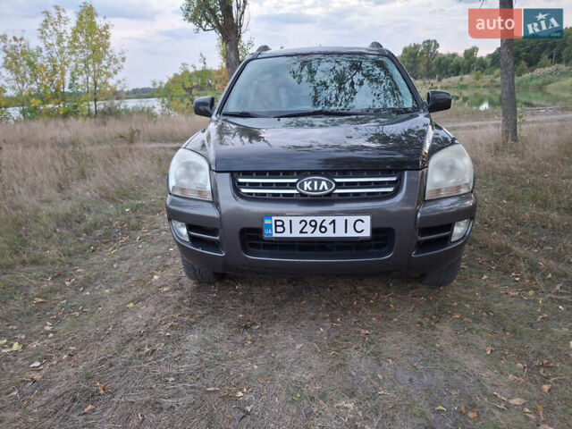 Черный Киа Sportage, объемом двигателя 2.7 л и пробегом 261 тыс. км за 8500 $, фото 1 на Automoto.ua