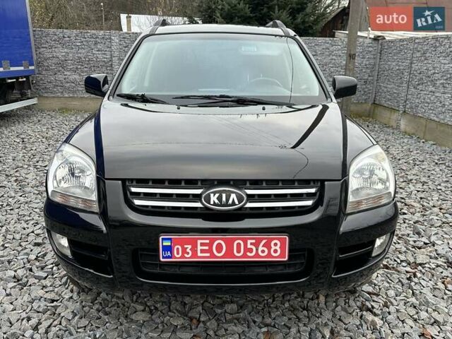 Черный Киа Sportage, объемом двигателя 2 л и пробегом 240 тыс. км за 7650 $, фото 6 на Automoto.ua