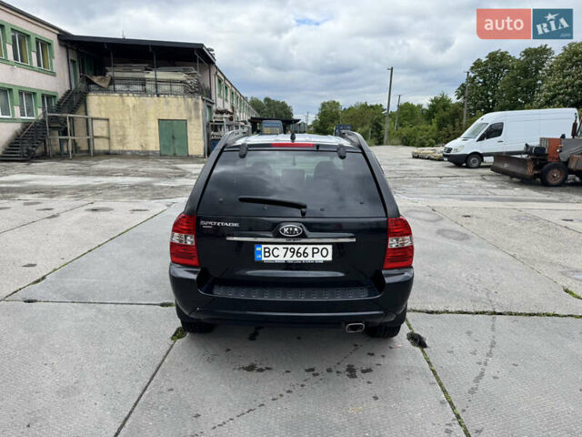 Черный Киа Sportage, объемом двигателя 2 л и пробегом 184 тыс. км за 7999 $, фото 8 на Automoto.ua
