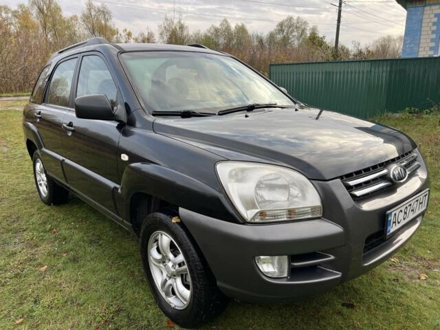 Черный Киа Sportage, объемом двигателя 2 л и пробегом 229 тыс. км за 4600 $, фото 8 на Automoto.ua