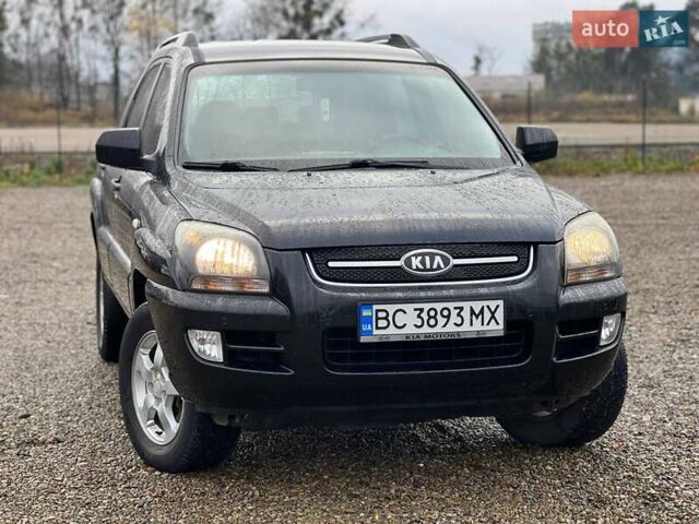 Черный Киа Sportage, объемом двигателя 1.98 л и пробегом 244 тыс. км за 8200 $, фото 3 на Automoto.ua