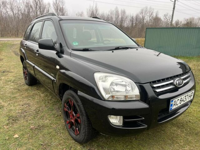 Чорний Кіа Sportage, об'ємом двигуна 2 л та пробігом 237 тис. км за 5100 $, фото 10 на Automoto.ua