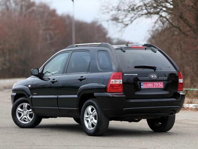 Черный Киа Sportage, объемом двигателя 2 л и пробегом 213 тыс. км за 8600 $, фото 9 на Automoto.ua