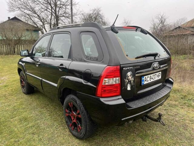 Чорний Кіа Sportage, об'ємом двигуна 2 л та пробігом 237 тис. км за 5100 $, фото 8 на Automoto.ua