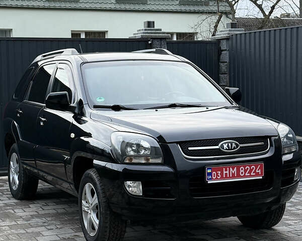 Чорний Кіа Sportage, об'ємом двигуна 2 л та пробігом 215 тис. км за 8600 $, фото 8 на Automoto.ua