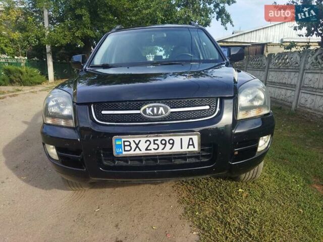 Черный Киа Sportage, объемом двигателя 2.66 л и пробегом 232 тыс. км за 7000 $, фото 12 на Automoto.ua
