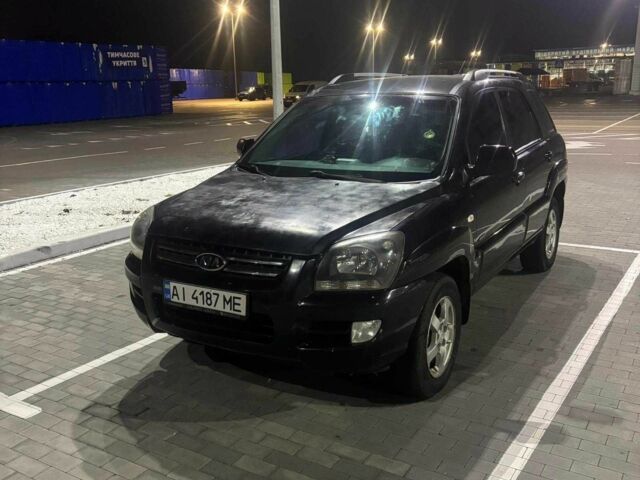 Черный Киа Sportage, объемом двигателя 2 л и пробегом 263 тыс. км за 6700 $, фото 14 на Automoto.ua