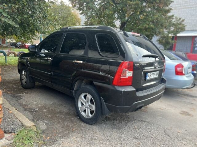 Черный Киа Sportage, объемом двигателя 2 л и пробегом 340 тыс. км за 7250 $, фото 7 на Automoto.ua
