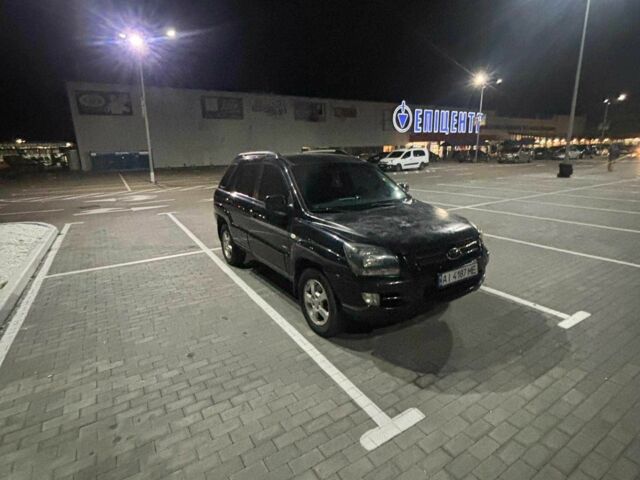 Черный Киа Sportage, объемом двигателя 2 л и пробегом 263 тыс. км за 6700 $, фото 10 на Automoto.ua