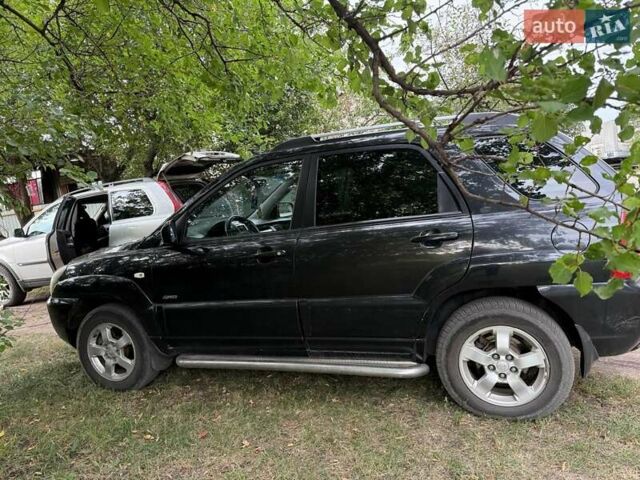 Черный Киа Sportage, объемом двигателя 2.66 л и пробегом 217 тыс. км за 6800 $, фото 5 на Automoto.ua