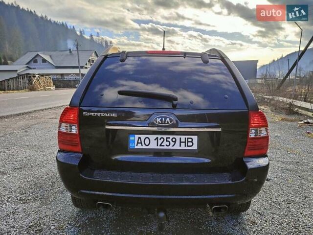 Кіа Sportage 2008 у Межгорье на Automoto.ua Чорний Кіа Sportage, об'ємом двигуна 2 л та пробігом 231 тис. км за 8300 $, фото 13 на Automoto.ua