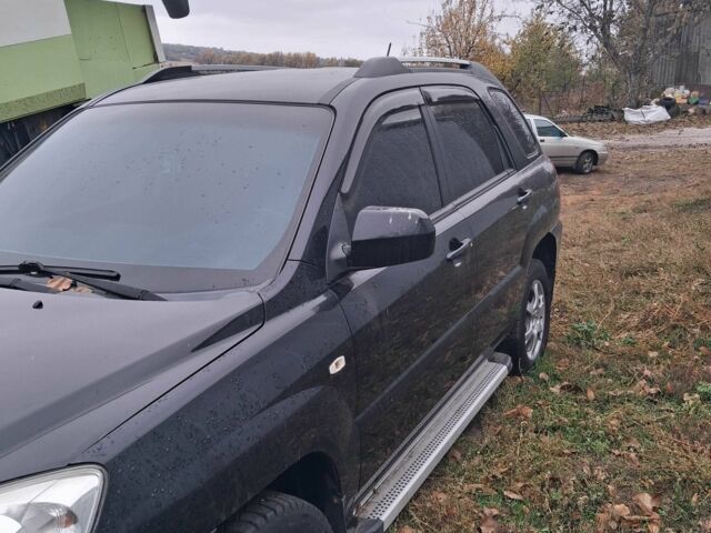 Черный Киа Sportage, объемом двигателя 2 л и пробегом 167 тыс. км за 9000 $, фото 2 на Automoto.ua