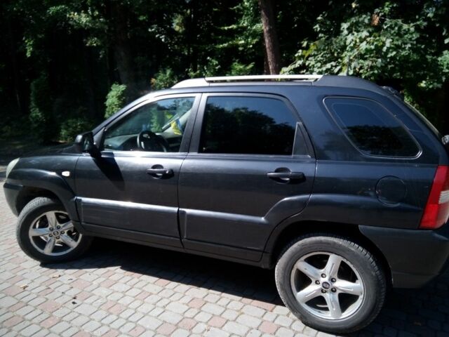 Черный Киа Sportage, объемом двигателя 2 л и пробегом 290 тыс. км за 5998 $, фото 4 на Automoto.ua