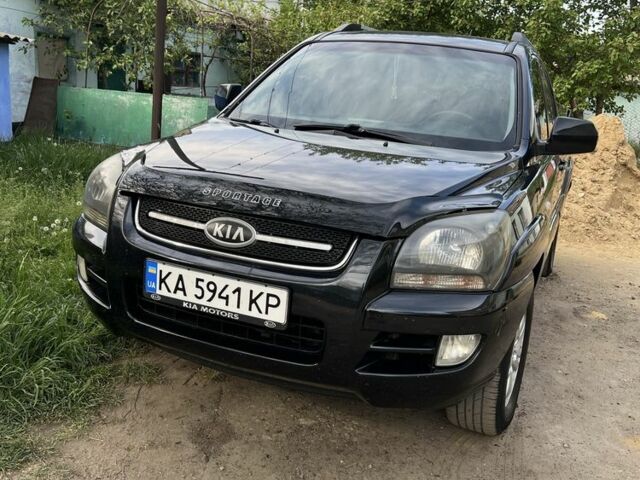 Черный Киа Sportage, объемом двигателя 2.7 л и пробегом 254 тыс. км за 7700 $, фото 1 на Automoto.ua