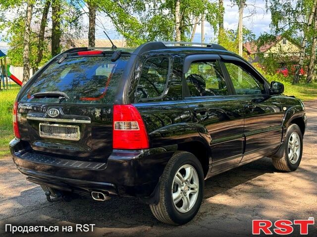 Черный Киа Sportage, объемом двигателя 2 л и пробегом 170 тыс. км за 7999 $, фото 3 на Automoto.ua