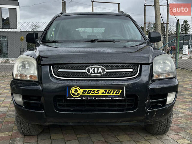 Черный Киа Sportage, объемом двигателя 1.98 л и пробегом 293 тыс. км за 6600 $, фото 1 на Automoto.ua