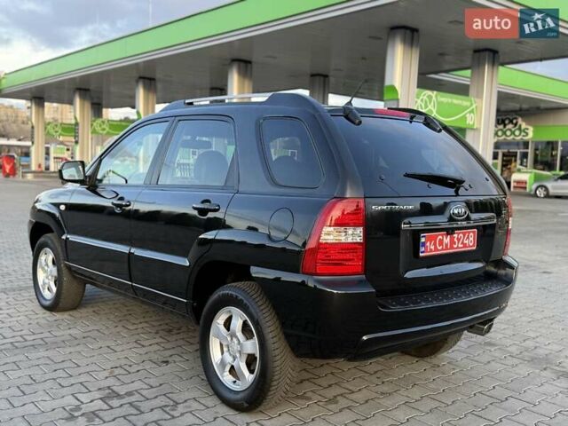 Черный Киа Sportage, объемом двигателя 1.98 л и пробегом 192 тыс. км за 8650 $, фото 3 на Automoto.ua