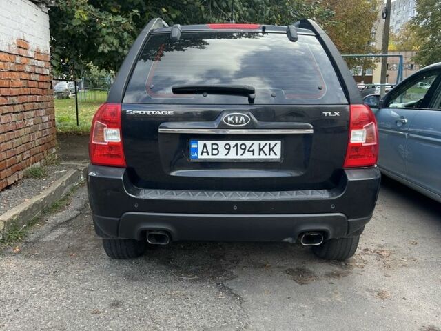 Черный Киа Sportage, объемом двигателя 2 л и пробегом 340 тыс. км за 7250 $, фото 6 на Automoto.ua