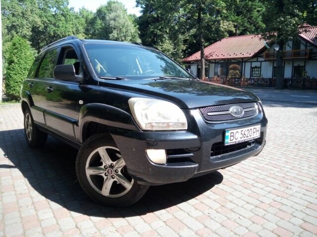 Черный Киа Sportage, объемом двигателя 2 л и пробегом 290 тыс. км за 5998 $, фото 2 на Automoto.ua