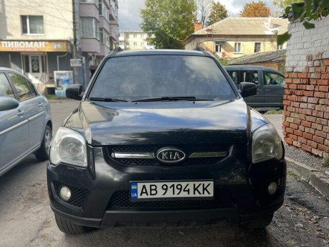 Черный Киа Sportage, объемом двигателя 2 л и пробегом 340 тыс. км за 7250 $, фото 1 на Automoto.ua