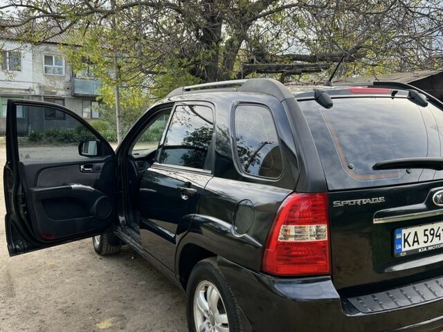 Черный Киа Sportage, объемом двигателя 2.7 л и пробегом 254 тыс. км за 7700 $, фото 3 на Automoto.ua