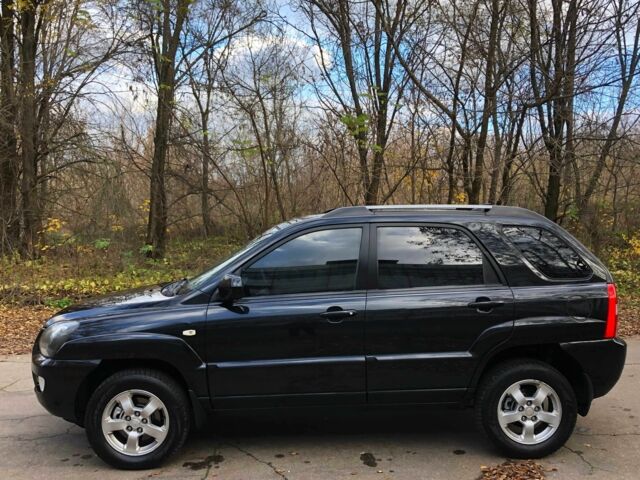 Черный Киа Sportage, объемом двигателя 2 л и пробегом 155 тыс. км за 7700 $, фото 6 на Automoto.ua