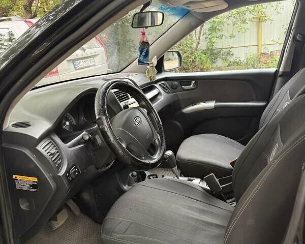 Черный Киа Sportage, объемом двигателя 2.66 л и пробегом 217 тыс. км за 6800 $, фото 6 на Automoto.ua