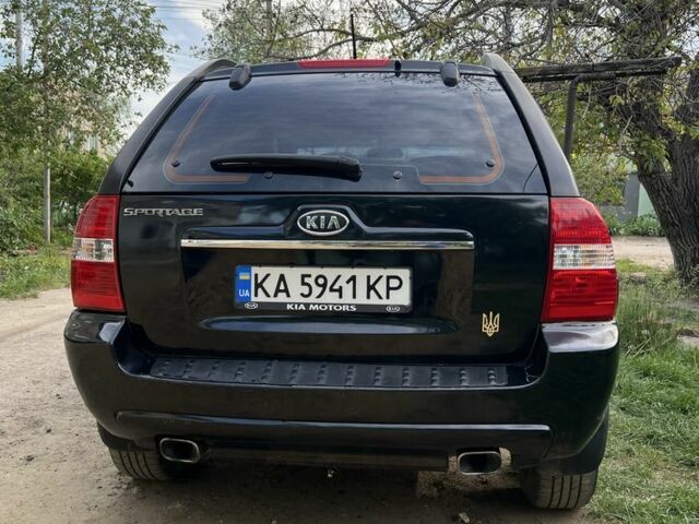 Черный Киа Sportage, объемом двигателя 2.7 л и пробегом 254 тыс. км за 7700 $, фото 2 на Automoto.ua