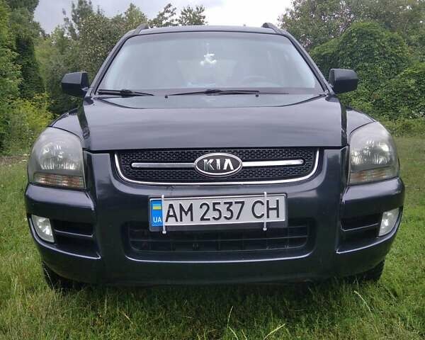Чорний Кіа Sportage, об'ємом двигуна 2 л та пробігом 248 тис. км за 8600 $, фото 7 на Automoto.ua