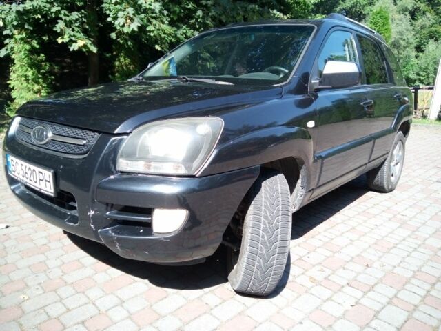Черный Киа Sportage, объемом двигателя 2 л и пробегом 290 тыс. км за 5998 $, фото 5 на Automoto.ua