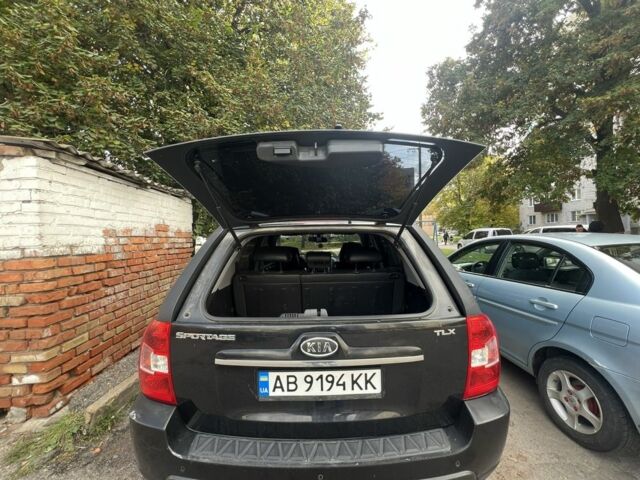Черный Киа Sportage, объемом двигателя 2 л и пробегом 340 тыс. км за 7250 $, фото 11 на Automoto.ua