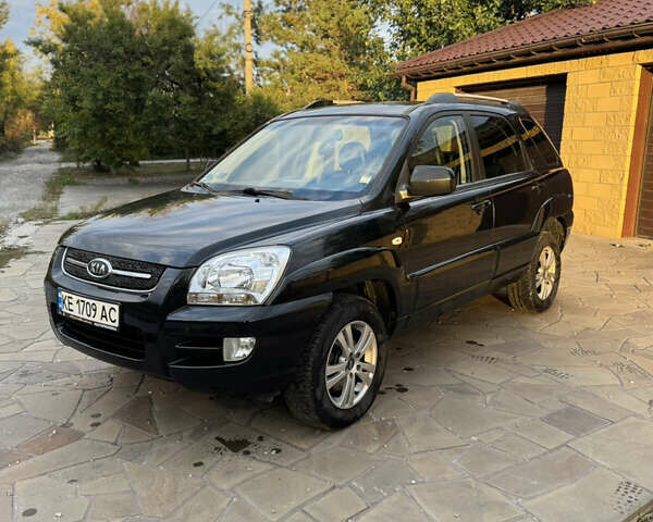Черный Киа Sportage, объемом двигателя 2 л и пробегом 257 тыс. км за 10300 $, фото 1 на Automoto.ua