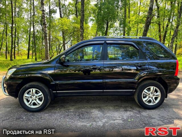 Чорний Кіа Sportage, об'ємом двигуна 2 л та пробігом 170 тис. км за 7999 $, фото 1 на Automoto.ua
