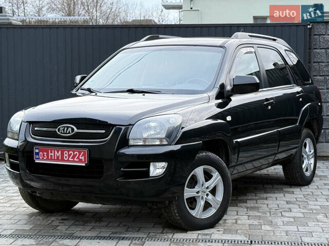 Чорний Кіа Sportage, об'ємом двигуна 2 л та пробігом 215 тис. км за 8600 $, фото 23 на Automoto.ua