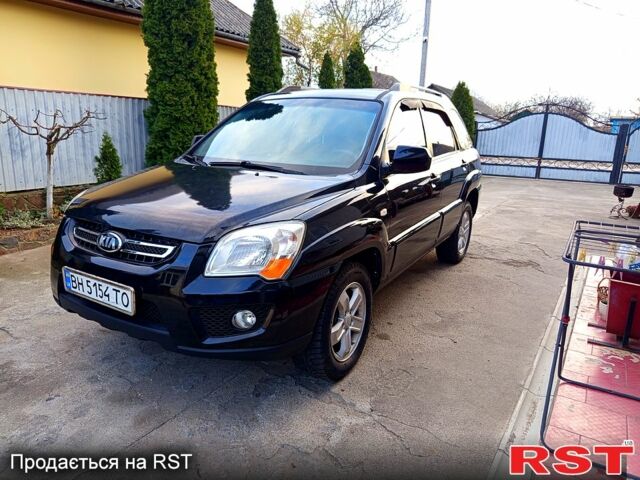 Черный Киа Sportage, объемом двигателя 2 л и пробегом 290 тыс. км за 9100 $, фото 5 на Automoto.ua