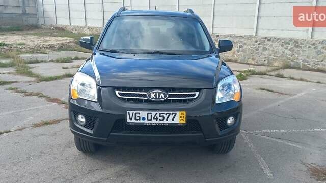 Чорний Кіа Sportage, об'ємом двигуна 2 л та пробігом 167 тис. км за 8999 $, фото 5 на Automoto.ua