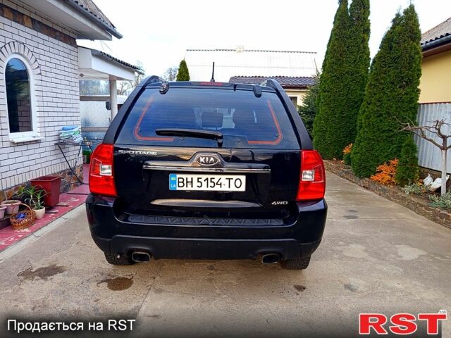 Черный Киа Sportage, объемом двигателя 2 л и пробегом 290 тыс. км за 9100 $, фото 12 на Automoto.ua