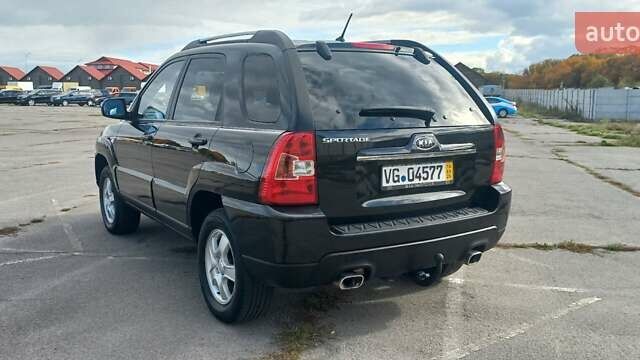 Чорний Кіа Sportage, об'ємом двигуна 2 л та пробігом 167 тис. км за 8999 $, фото 12 на Automoto.ua