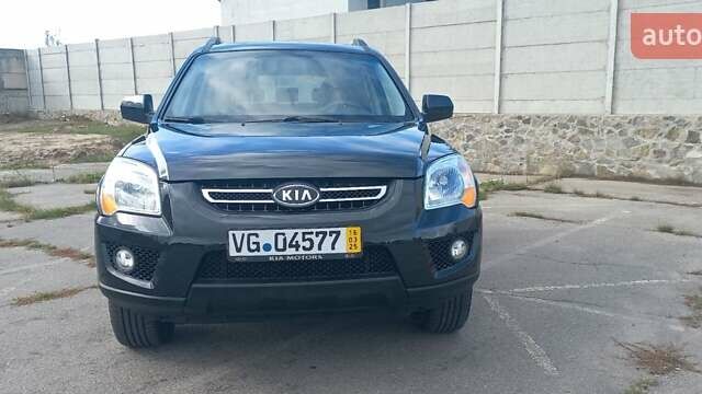 Чорний Кіа Sportage, об'ємом двигуна 2 л та пробігом 167 тис. км за 8999 $, фото 6 на Automoto.ua