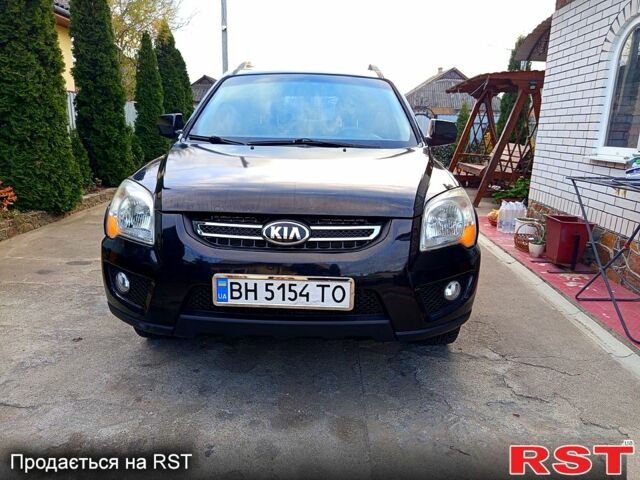 Черный Киа Sportage, объемом двигателя 2 л и пробегом 290 тыс. км за 9100 $, фото 4 на Automoto.ua