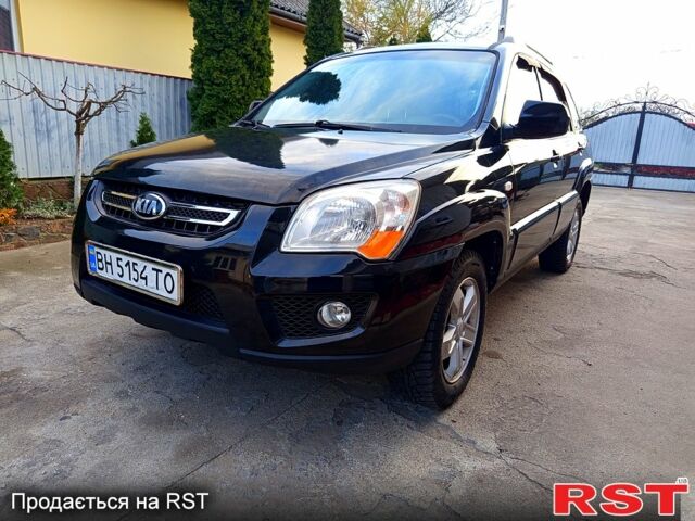 Черный Киа Sportage, объемом двигателя 2 л и пробегом 290 тыс. км за 9100 $, фото 3 на Automoto.ua