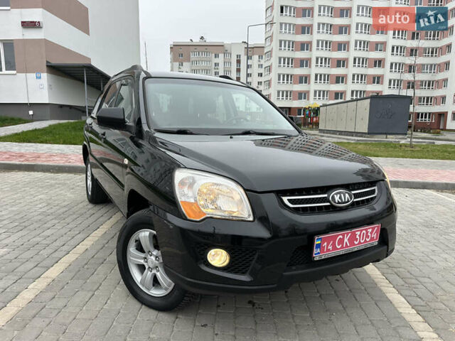 Черный Киа Sportage, объемом двигателя 2 л и пробегом 157 тыс. км за 8999 $, фото 2 на Automoto.ua
