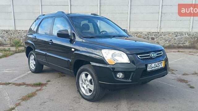 Чорний Кіа Sportage, об'ємом двигуна 2 л та пробігом 167 тис. км за 8999 $, фото 7 на Automoto.ua