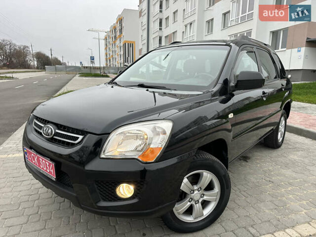 Черный Киа Sportage, объемом двигателя 2 л и пробегом 157 тыс. км за 8999 $, фото 6 на Automoto.ua