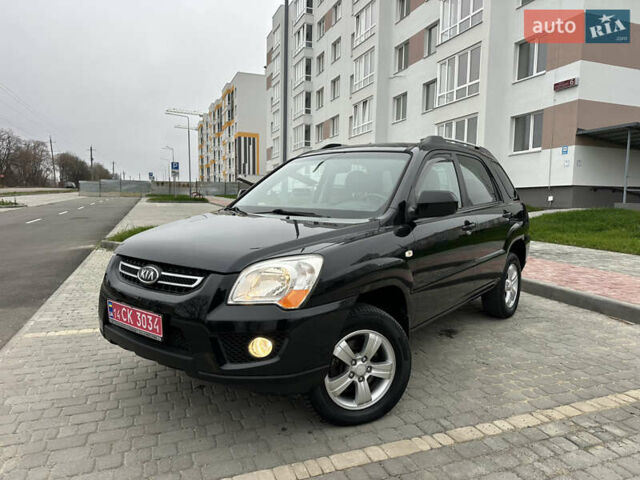 Черный Киа Sportage, объемом двигателя 2 л и пробегом 157 тыс. км за 8999 $, фото 5 на Automoto.ua